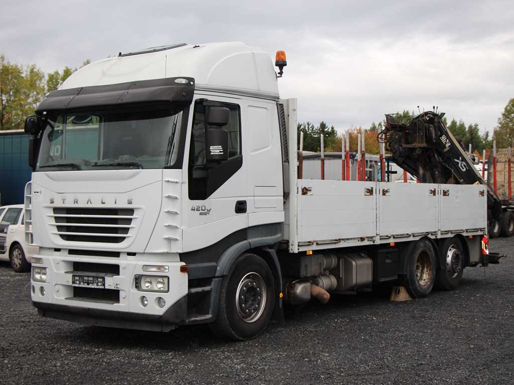Ostatní IVECO STRALIS AS 260S42  HYDRAULICKÁ RUKA HIAB 166