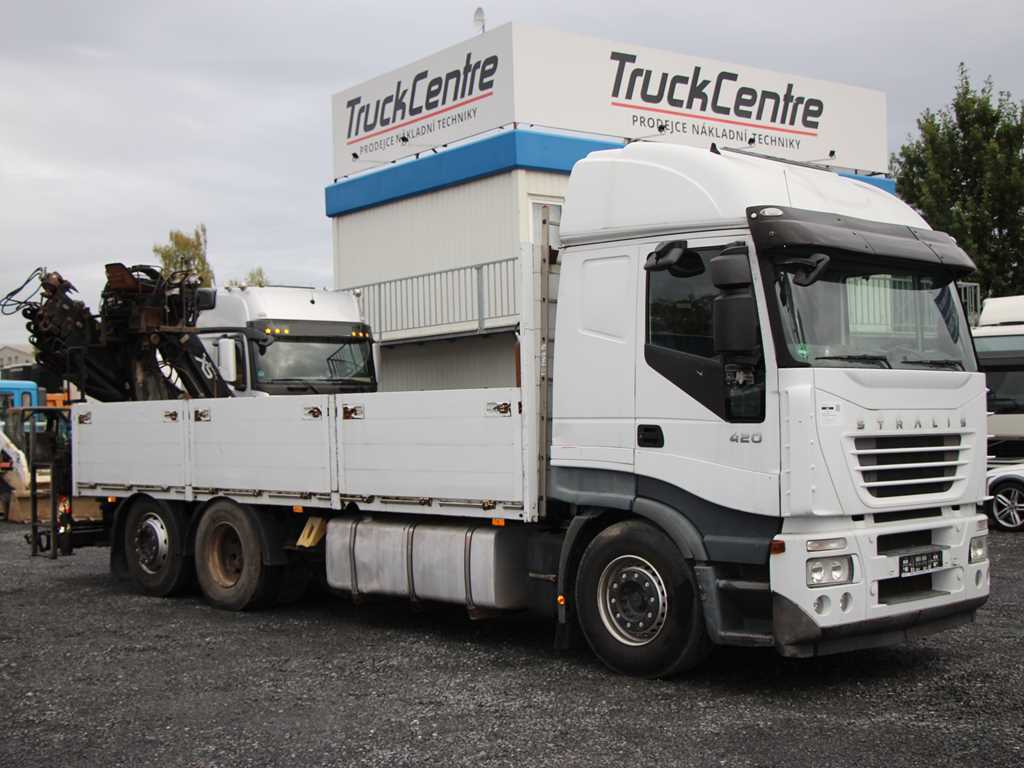 Ostatní IVECO STRALIS AS 260S42 HYDRAULICKÁ RUKA HIAB 166