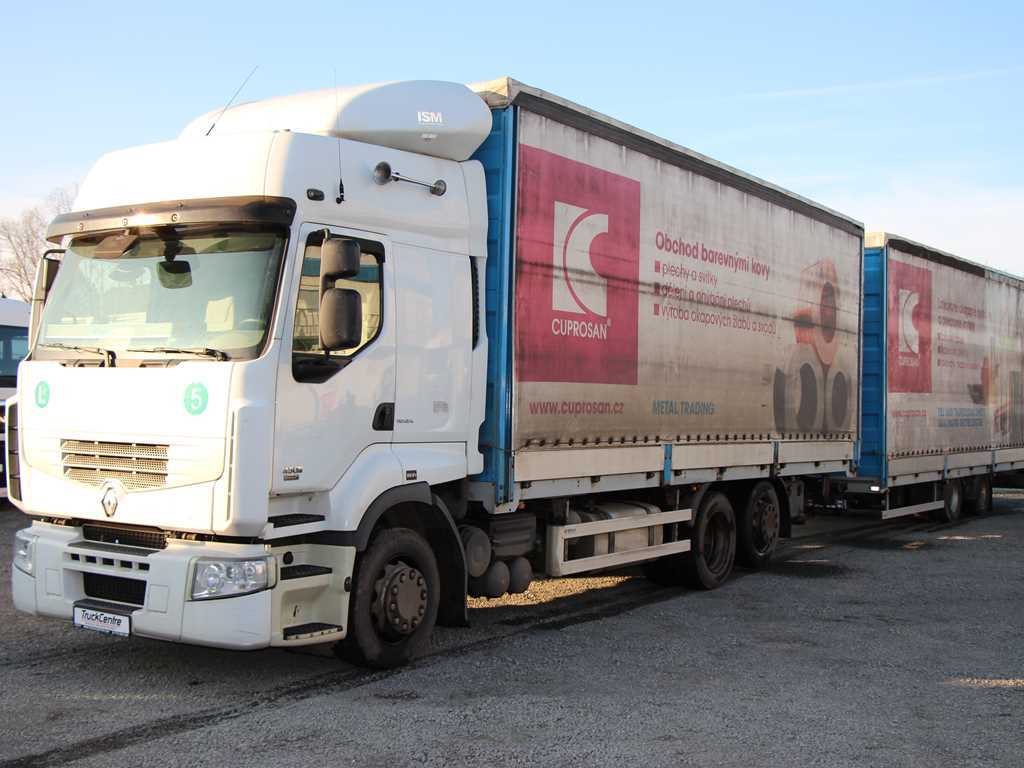 Renault PREMIUM 450 DXi 6X2  VELKOOBJEMOVÁ SOUPRAVA 120 CB