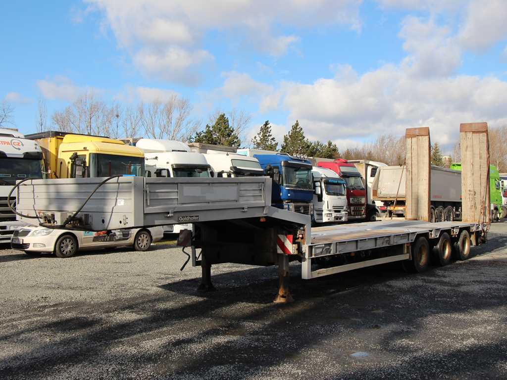 Goldhofer STN-L3-39/80 HYDRAULICKÉ NÁJEZDY