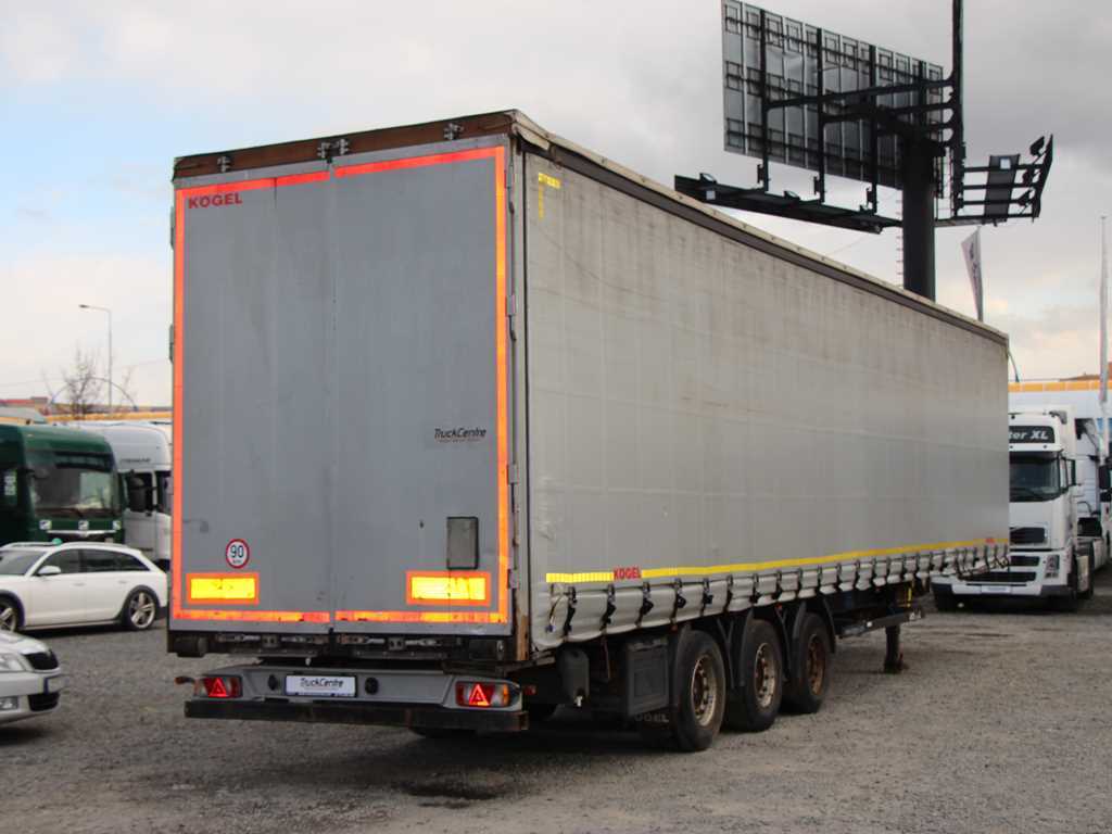 Kögel S24-1 SN24 LOW DECK, NÁPRAVY SAF