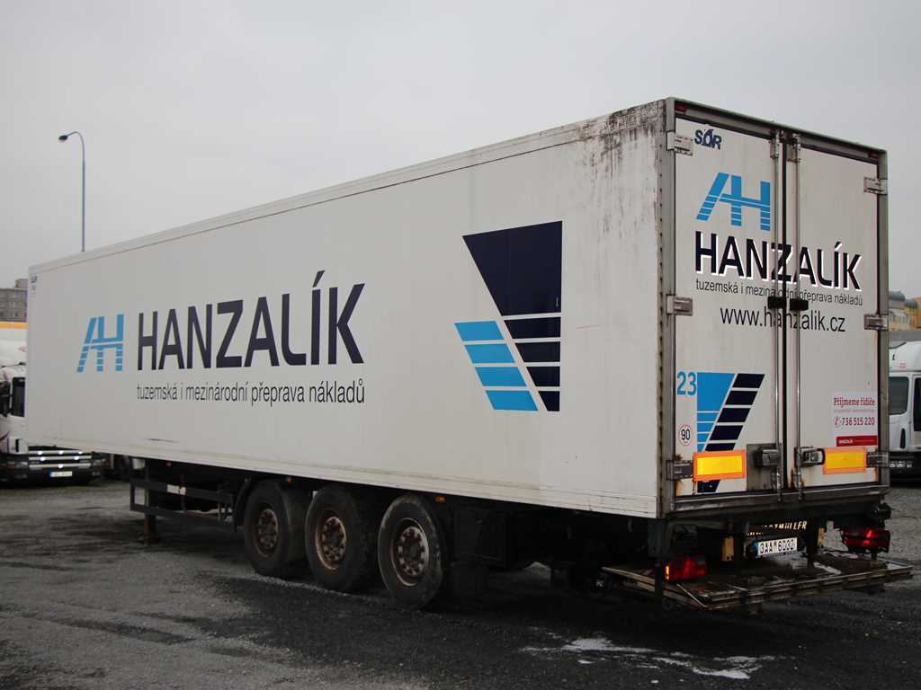 Schwarzmüller KOS Te 3/E  STANDARD, 2x VÝPARNÍK, PŘÍČKA, CARRIER