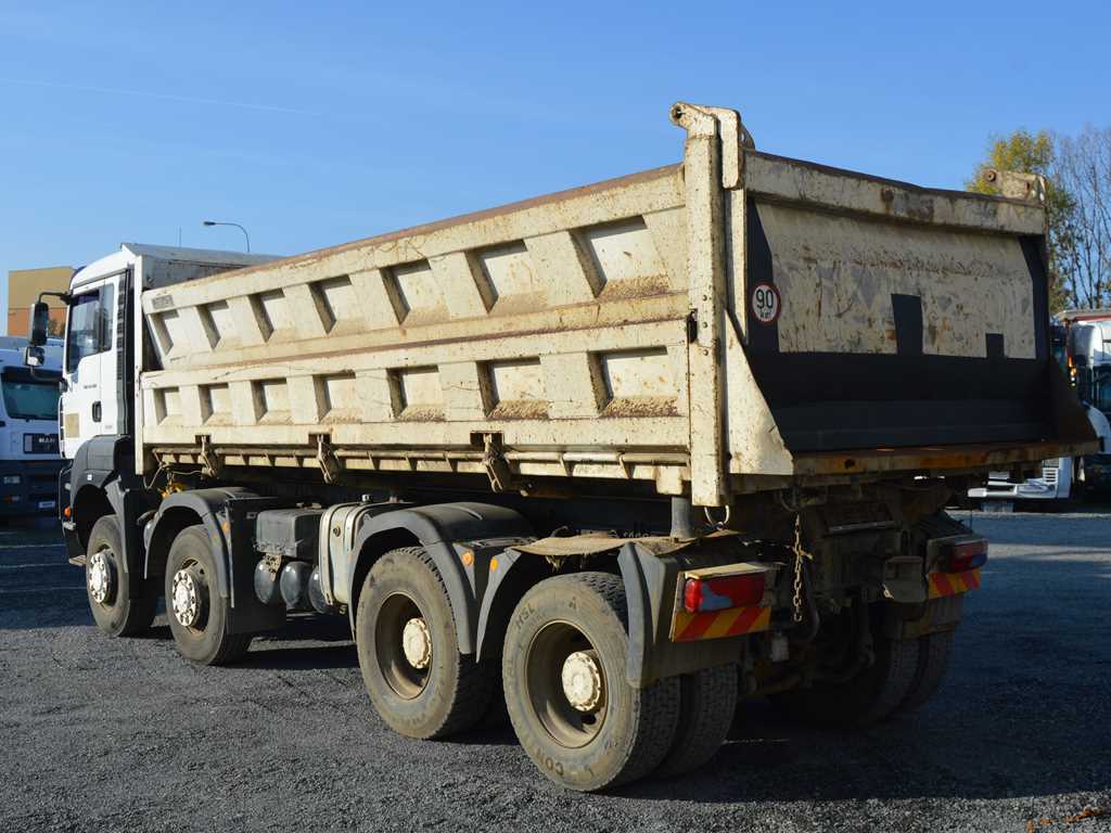 MAN TGA 41.480 8x6  BB  BORMATIC , S3 , EURO 3