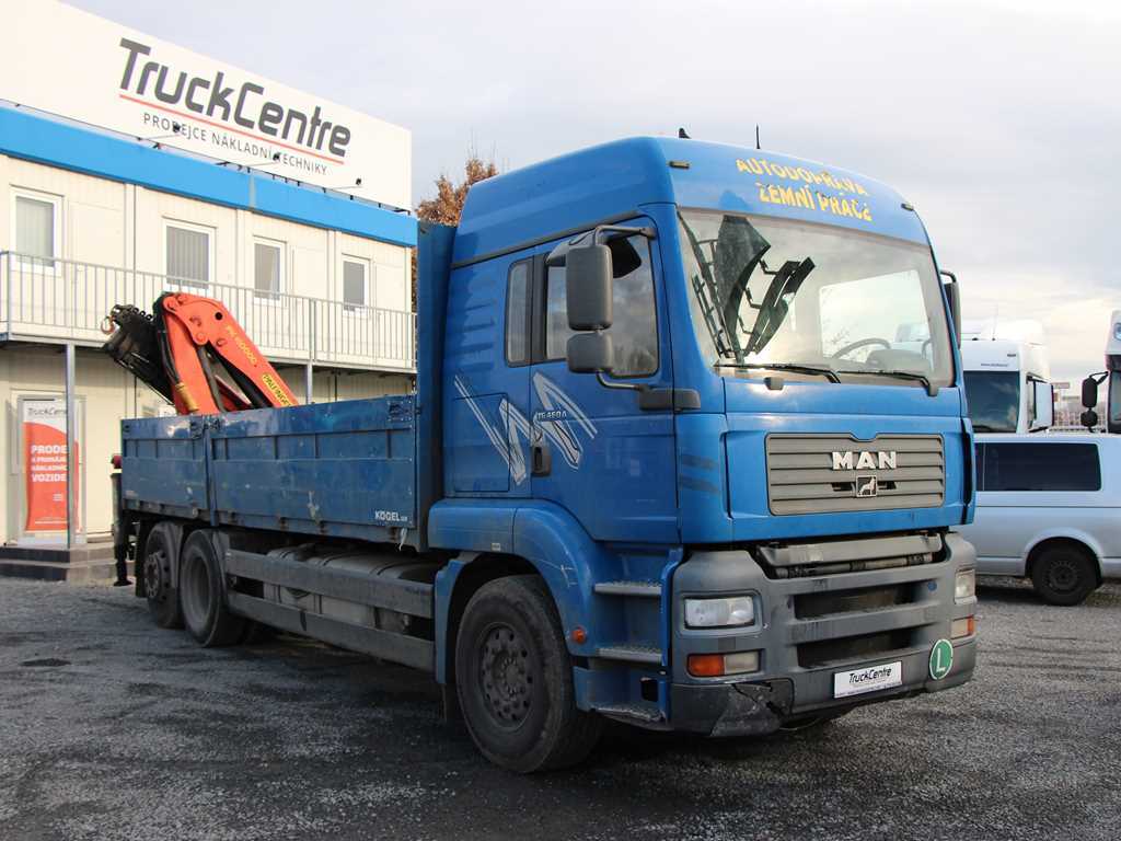 MAN TGA 26.463 HYDRAULICKÁ RUKA PALFIGER PK 16000C,