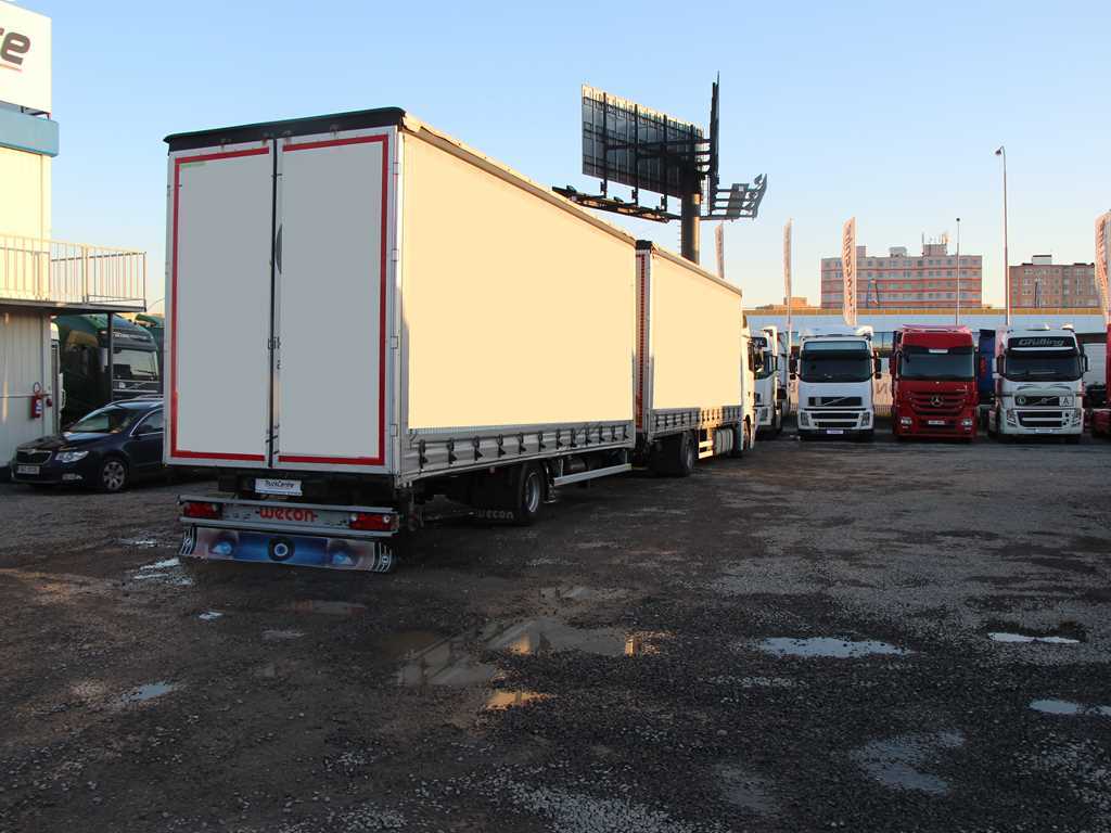 Mercedes-Benz ACTROS 1841 + WECON 1-osý PRŮCHOZÍ SOUPRAVA