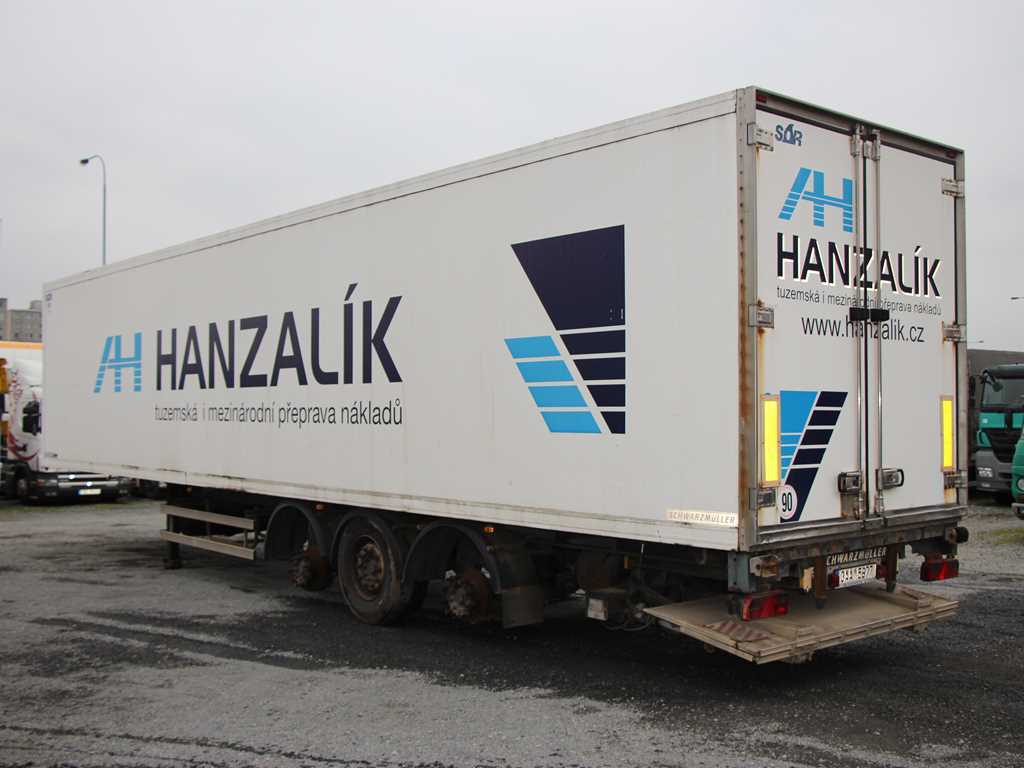 Schwarzmüller KOS T 3/E 2xVÝPARNÍK, PŘÍČKA, ČELO, 380V