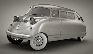 První mnivan - Stout Scarab 1930